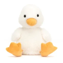 JELLYCAT DORY DUCK CREAM 12X14X30CM