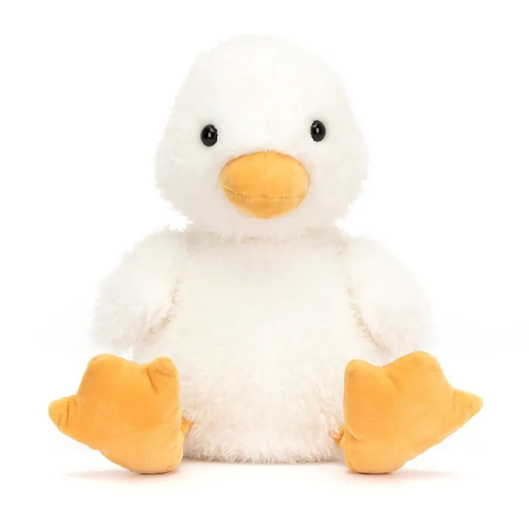 JELLYCAT DORY DUCK CREAM 12X14X30CM