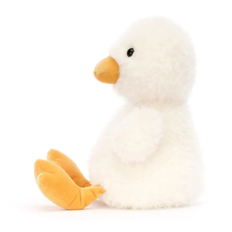 JELLYCAT DORY DUCK CREAM 12X14X30CM