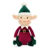 JELLYCAT ELDO ELF MULTI-COLOURED 25X14X18 CM