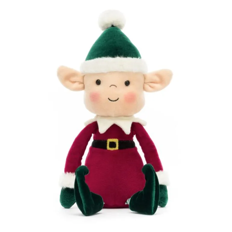 JELLYCAT ELDO ELF MULTI-COLOURED 25X14X18 CM