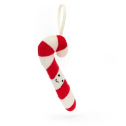 JELLYCAT FESTIVE FOLLY CANDY CANE MULTI-COLOUR 12X13X17 CM