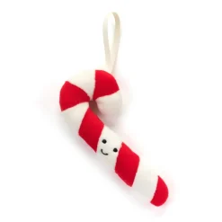 JELLYCAT FESTIVE FOLLY CANDY CANE MULTI-COLOUR 12X13X17 CM