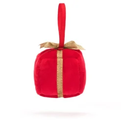JELLYCAT FESTIVE FOLLY PRESENT RED 7X7X7 CM