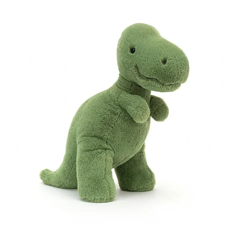 JELLYCAT FOSSILLY T-REX MEDIUM GREEN 28X14X28CM