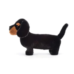 JELLYCAT FREDDIE SAUSAGE DOG BLACK 19X15X35 CM