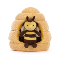JELLYCAT HONEYHOME BEE BLACK & YELLOW 13X17X18 CM