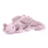 JELLYCAT LAVENDER DRAGON LITTLE LILAC 7X26X7 CM