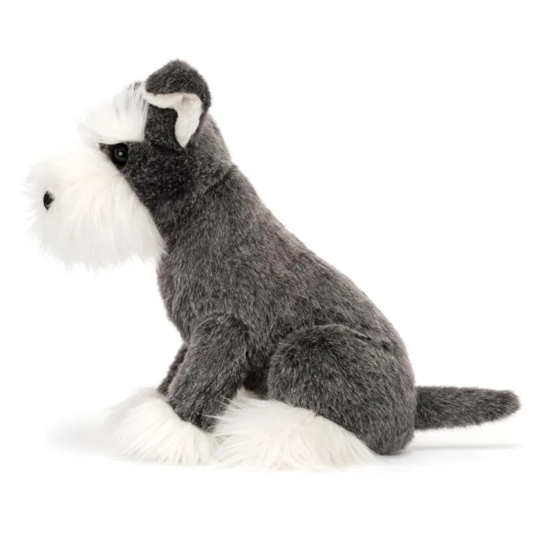 JELLYCAT LAWRENCE SCHNAUZER GREY 11X10X24 CM