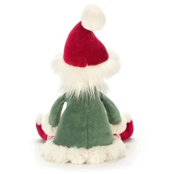 JELLYCAT LEFFY ELF MEDIUM MULTI-COLOURED 34X10X8 CM