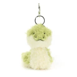 JELLYCAT LITTLE SNAKE BAG CHARM GREEN 16X5X16CM