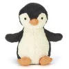 JELLYCAT PEANUT PENGUIN MEDIUM MONOCHROME 23X13X13CM