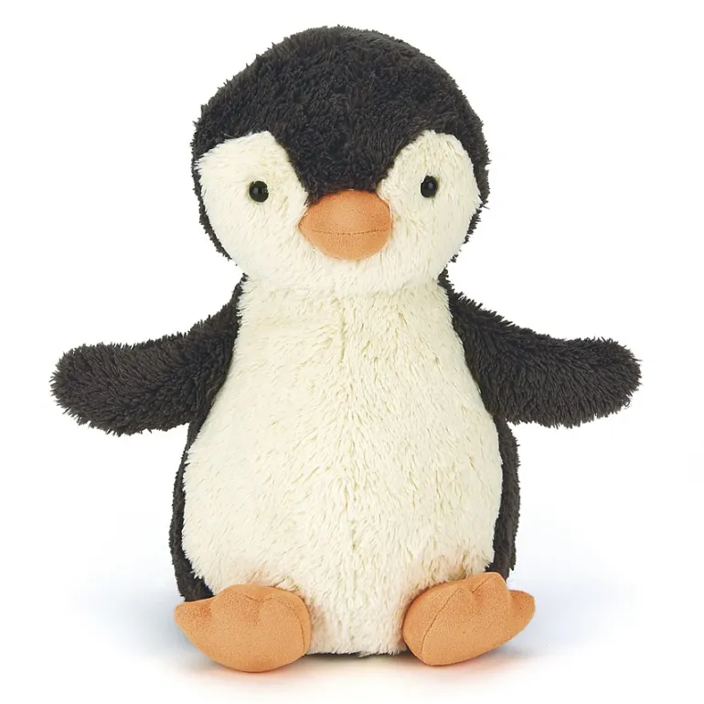 JELLYCAT PEANUT PENGUIN MEDIUM MONOCHROME 23X13X13CM