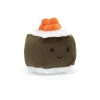 JELLYCAT SASSY SUSHI HOSOMAKI MULTI-COLOURED 5X5X5CM