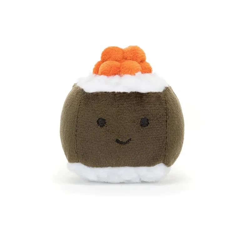 JELLYCAT SASSY SUSHI HOSOMAKI MULTI-COLOURED 5X5X5CM