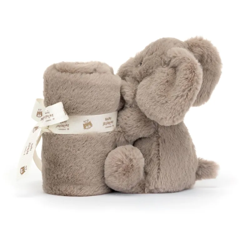 JELLYCAT SMUDGE ELEPHANT SOOTHER 7X29X29CM