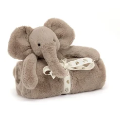 JELLYCAT SMUDGE ELEPHANT BLANKIE 9X70X56CM