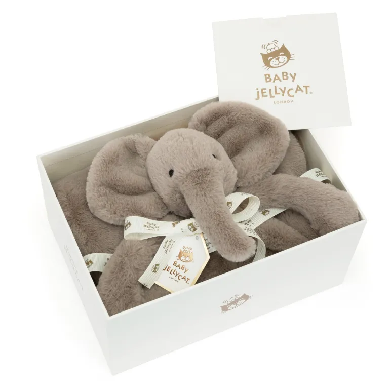JELLYCAT SMUDGE ELEPHANT BLANKIE 9X70X56CM