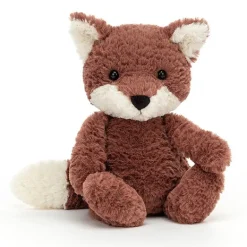 JELLYCAT TUMBLETUFT FOX BROWN 8X9X20 CM