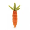 JELLYCAT VIVACIOUS VEGETABLE CARROT ORANGE 17X4X4CM