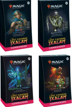 Magic the Gathering the Lost Caverns of Ixalan Commander Decks