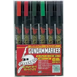 Mr. Hobby GSI Creos Gundam Marker - Zeon Marker Set