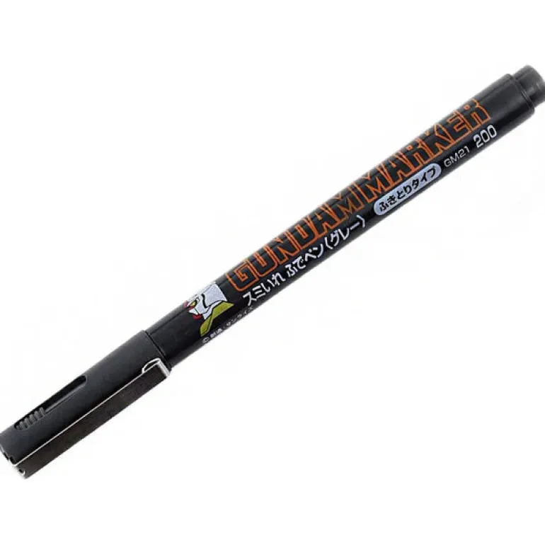Mr. Hobby GSI Creos Gundam Marker - Gray (Brush Type)