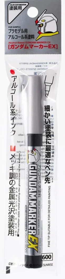 Mr. Hobby GSI Creos Gundam Marker - Gundam Plated Silver