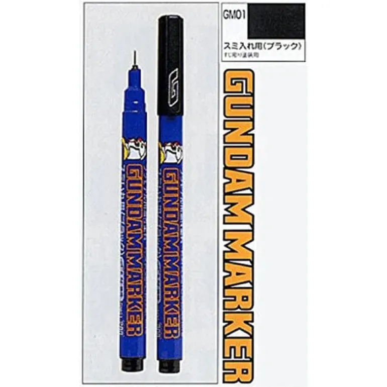 Mr. Hobby GSI Creos Gundam Marker - Black (Liner Type)