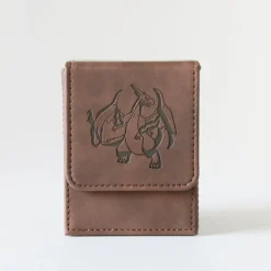 MUNTO - Trading Card Game Deck Box - Charizard - Brown (100+ Cards)