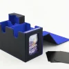 MUNTO - Trading Card Game Pro Deck Box - Black/Blue (160+ Cards)