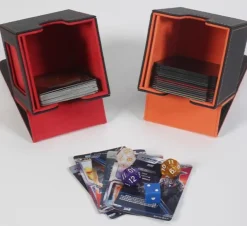 MUNTO - Trading Card Game Deck Box - White (100+ Cards)