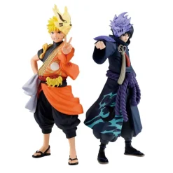 NARUTO SHIPPUDEN UCHIHA SASUKE FIGURE (ANIMATION 20TH ANNIVERSARY COSTUME)