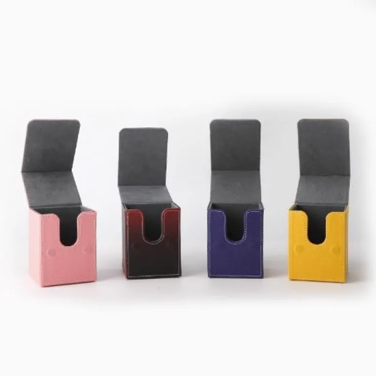 PLAYX - Trading Card Game Deck Box - Eevee Face (100+ Cards)