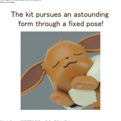 POKEMON - MODEL KIT QUICK!! 07 EEVEE SLEEPING POSE