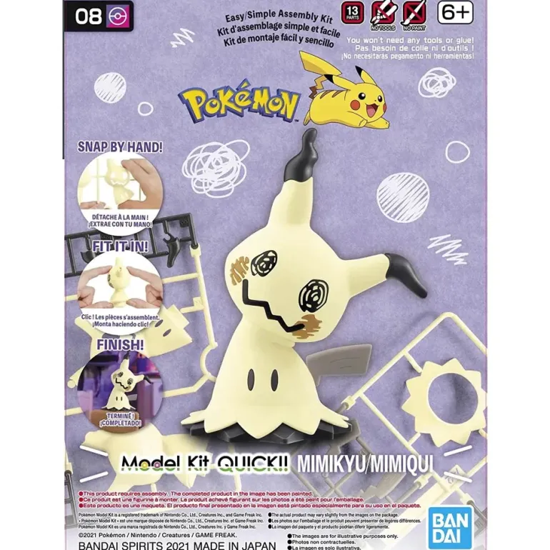 POKEMON - MODEL KIT QUICK!! 08 MIMIKYU