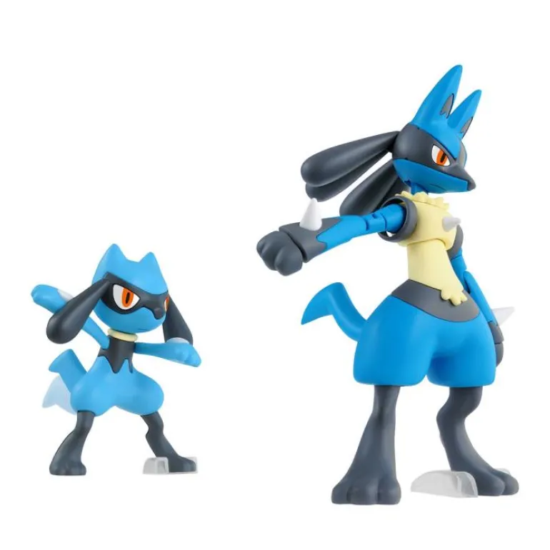 POKEMON - MODEL KIT RIOLU & LUCARIO