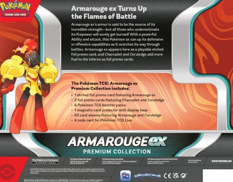 Pokemon TCG: Armarouge ex Premium Collection