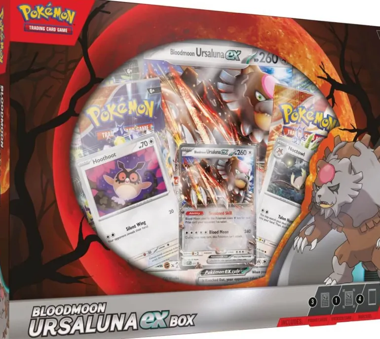 Pokemon TCG: Bloodmoon Ursaluna ex Box