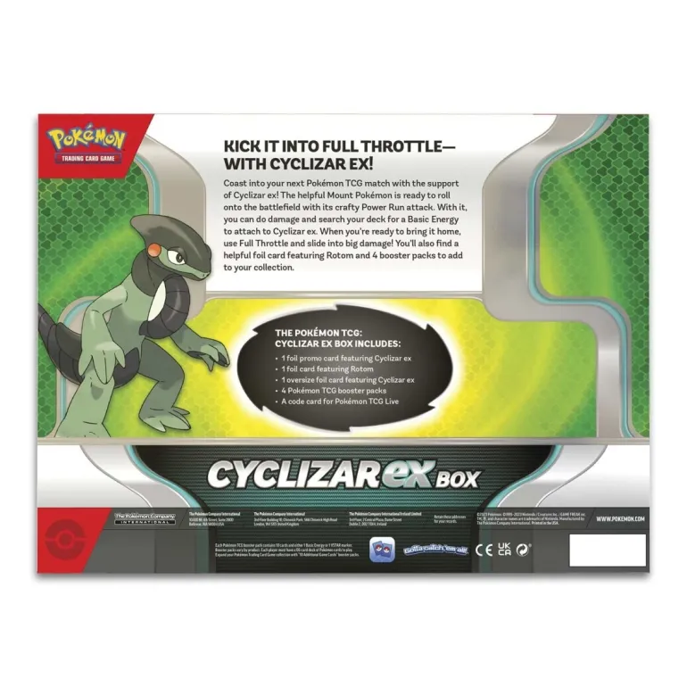 Pokemon TCG: Cyclizar ex Box