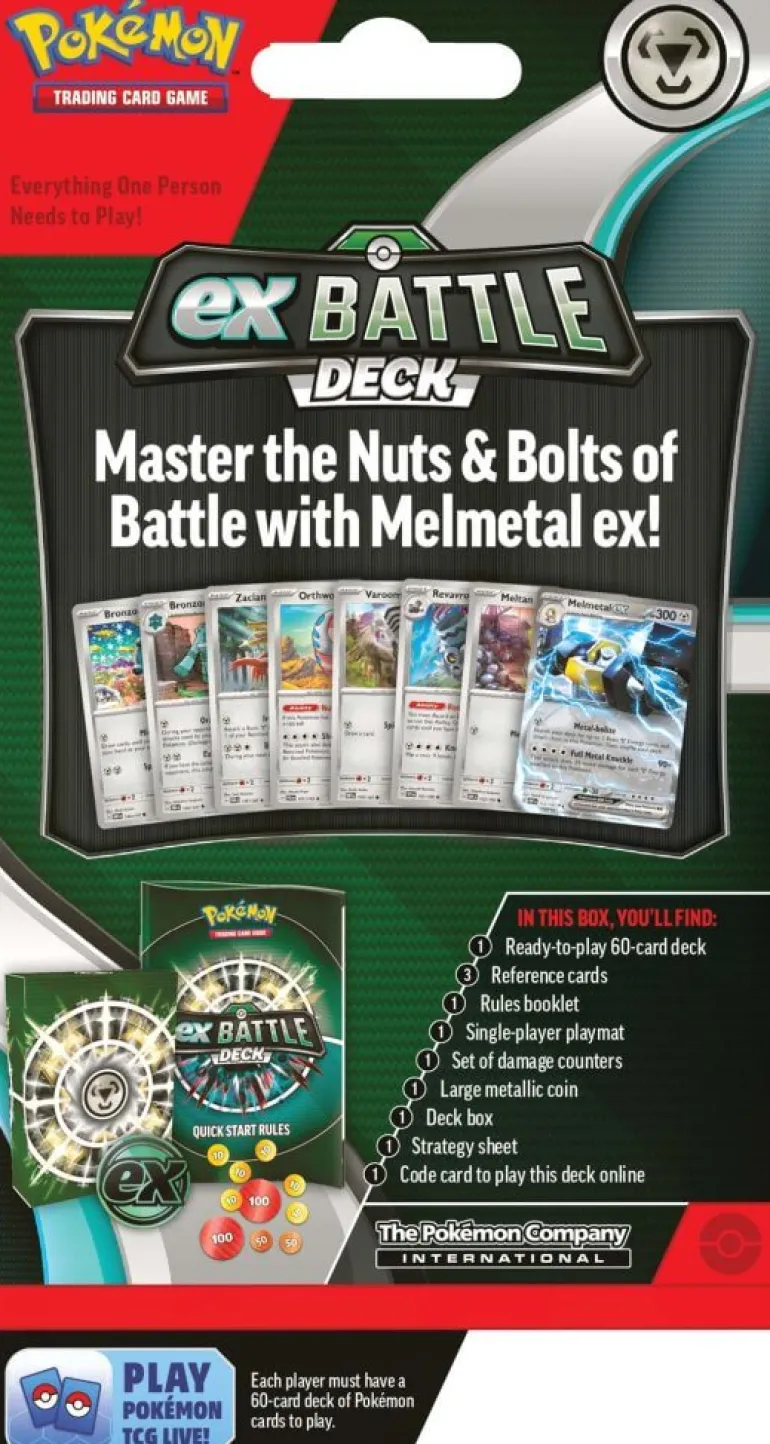 Pokemon TCG: Melmetal & Houndoom Battle Deck