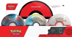 Pokemon TCG: Poke Ball Tin - Series 9 (Assorted)