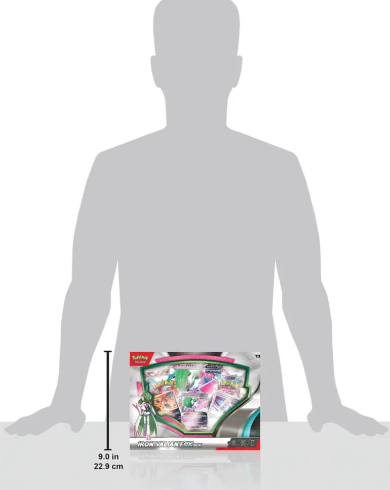 Pokemon TCG: Roaring Moon/ Iron Valiant ex Box