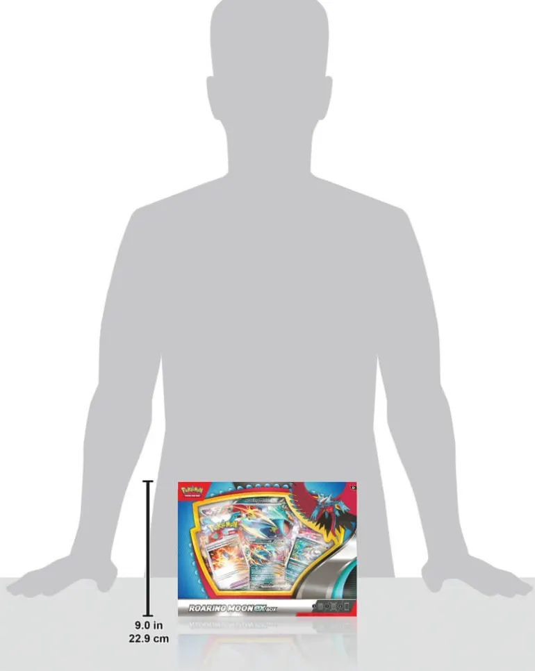 Pokemon TCG: Roaring Moon/ Iron Valiant ex Box