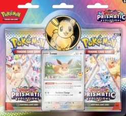 Pokemon TCG: Scarlet & Violet 8.5 Prismatic Evolutions 2-PK Blister (Pre-Order)