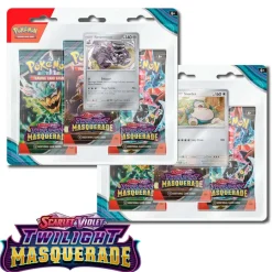 Pokemon TCG: Scarlet & Violet 6 Twilight Masquerade Three Booster Blister