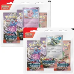 Pokemon TCG: Scarlet & Violet 5 Temporal Forces Three booster blister