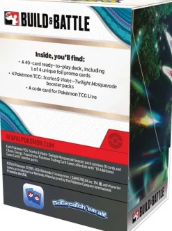 Pokemon TCG: Scarlet & Violet 6 Twilight Masquerade Build & Battle Box