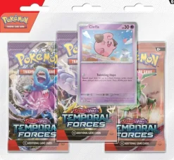 Pokemon TCG: Scarlet & Violet 5 Temporal Forces Three booster blister
