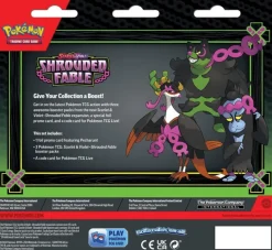 Pokemon TCG: Scarlet & Violet 6.5 Shrouded Fable 3 Pack Blister